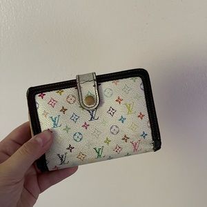 AUTHENTIC louis vuitton x takashi murakami trifold wallet